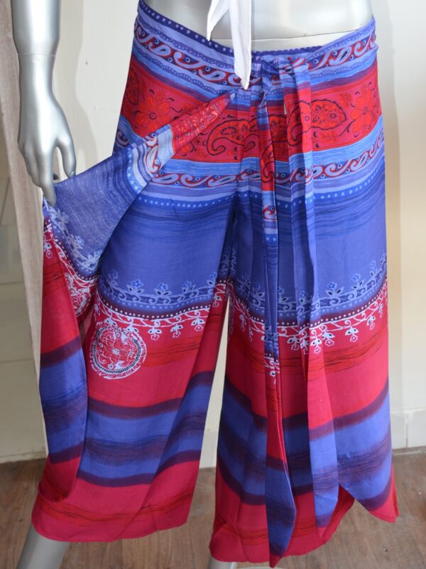 Pantalon portefeuille rouge/violet - Ohlalagooddeal