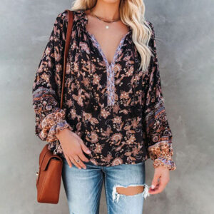 Chemisier bohème floral - Ohlalagooddeal